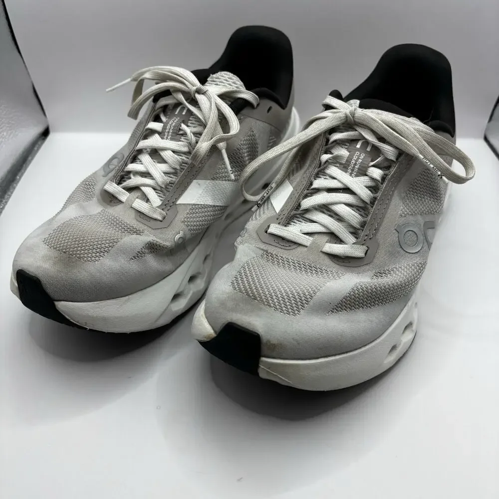 Women’s‎ 6.5 - On Cloudsurfer Next Gray Running Shoes 3WE30053213 Fog Ivory